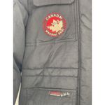 Canada Weather Gear Black Puffer Coat Faux Fur Hood Women's Size M Size L Photo 3