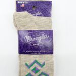 Wrangler  Womens Socks Medium 6-9 Ultra-dri Western Aztec Slouch Retro USA Made‎ Photo 2
