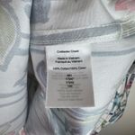 Coldwater Creek  Floral Striped‎ Button Down Shirt Size 16 Tropical Casual NEW Photo 5