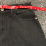 Missguided denim mini skirt black size 4 Photo 3