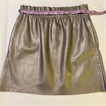 ZARA  Women Knit Metallic Elastic Waist Aline Mini Skirt NWT-S Photo 5