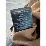 Black Swan  Tan Floral Embroidered Suede Mini Dress Medium Photo 8