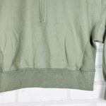Abercrombie & Fitch  Soft Max Essentials Essential Sunday Half-Zip Sage Sz Small Photo 3