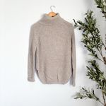 Silence + Noise  Taupe Turtleneck Knit Sweater Top small Photo 1
