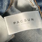 PacSun š Striped Blue Denim Mini Skirt Size Small (24) Photo 8