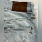Madewell The Perfect Vintage mom Jean Light Wash Size 27 Bleached Tie Dye Denim Photo 5