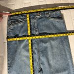 Faded Glory Y2K 90s Denim Maxi Skirt Womens 10 Blue‎ Slit A-Line Stretch Modest Vintage Vtg Photo 9