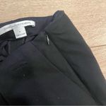 Diane Von Furstenberg  Clean Pinca Black Cigarette Pant Black Size 4 Photo 4