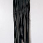 Divided Green Sleeveless Round Neckline Casual Romper Size Small Photo 4