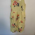 SO  Sundress Cross Neck Yellow Floral Photo 3