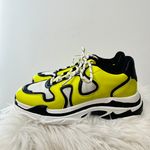 Sole Society Chunky Dad Neon green Lace Up Sneakers 8.5. Photo 3