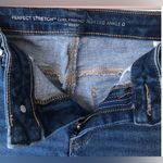 Chico's Perfect Stretch Girlfriend Slim Leg Ankle Jeans Size US 4 Floral Print Photo 10