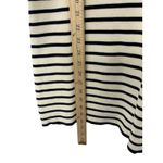 Tuckernuck Breton Stripe Sweater Dress Small Ivory Navy Coastal Preppy Casual Photo 6