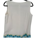 Ann Taylor  Wave Print Sleeveless Shift Dress Size‎ 6 Career Office Photo 8