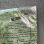 ZARA  Woman Mini Dress M Green White Floral Tie Front Flutter Sleeves Sun Dress Photo 4