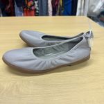 Eileen Fisher Flats Womens Gray Leather Notion Ballet Nappa Slip On SZ 5 Photo 6