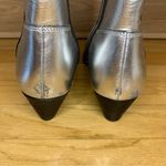 Free People  Borderline Western Boots in Silver - Size 7.5 Photo 5