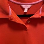 Lilly Pulitzer Coral Polo Short Sleeve Size XL Photo 2