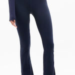 Athleta  Navy Blue Wide Leg Athletic Pants - Size Medium Photo 0