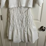 Jason Wu Cutout Ruched Cotton-blend Poplin Mini Dress -size 8 Photo 8