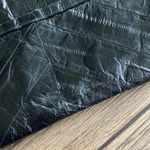 Vintage Black Genuine Eel Skin Clutch Photo 5