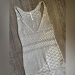 Anthropologie  Crochet Fringe Cover Up Maxi Dress- Medium Photo 2