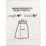 Max Studio Black Diagonal Striped Long Maxi Skirt Medium NWT Photo 4