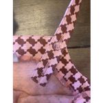 Levi's  Women's Cropped Button Front Geometric Top NEW XS Festival Retro Gingham Photo 5