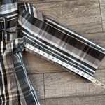 Luii Woman Black/White/Gray 3/4 Sleeve Jacket/Rain Coat with pockets. Black Size M Photo 1