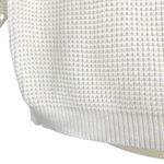 Listicle Waffle Knit Button Sweater Top Long Sleeve Granola Gorpcore Large Photo 3