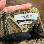 Isabel Marant ETOILE Side Gathered Snakeskin Pattern Skirt size 34 Photo 1