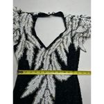 Vintage No Label 80's Sequin Formal Gown. With Slit. Size 0 Photo 3