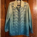 Doncaster NWT Vintage Ombré Button-Up Shirt Photo 3