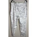 Spiegel Vintage  Womens Size 18W 2 Piece Pants Suit White Lilac Career Church Photo 3