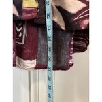 Bella Burgundy/Black Button Down Long Sleeve Shirt Dress Size‎ 1X High/low Tan Size XL Photo 4