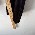 Chico's  Pants Womens S Black Velvet Ankle Stretch‎ Trousers Slim Straight Classic Photo 6