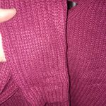 Derek Heart  Pink V Neck Sweater with Lace Back Size Small‎ Photo 1