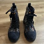 Kurt Geiger  LONDON Women's Kensington Tweed Lace Up Combat Boots Sz 38/8 new no Photo 1