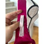 Victoria's Secret Hot Pink Metallic Silver Floral Lace Bra 34D Photo 4