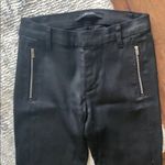 Nordstrom J BRAND LEATHER Moto skinny in coated black quartz Photo 3