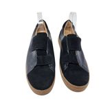 Naturalizer Charlie Sneakers Slip On Shoes Casual Leather Suede Black Size US 11 Photo 2