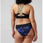 Athleta Freestyle Camo High Neck Bikini Top - Size S - Blue/Black - NWT Photo 11