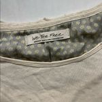 Free People We The Free Cream Oversized Long Sleeve T-Shirt - Medium Photo 2