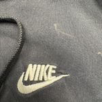 Nike  Women Sweatshirt Hoodie Pullover Black Long Sleeve Size M Photo 1