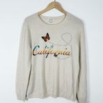 Johnny Was  California Cashmere Oatmeal Crew Neck Sweater Photo 1