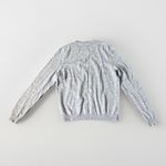 margaret o'leary Wmns  Light Gray Merino Wool Knit Crew Neck Pullover Sweater XS Photo 3