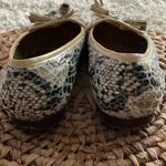 Enzo Angiolini  Faux Snake Leather Flat Photo 1