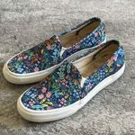 Keds  Shoes Womens 7 Rifle Paper Co Blue Double Decker Garden Party Floral SlipOn Photo 0