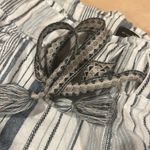 REWASH  medium‎ linen blend pants bohemian flare long Photo 1