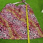 Catalina ‎ Womens 1X Swimsuit Halter Top One Piece Leopard Cheetah Print Y2K Photo 3